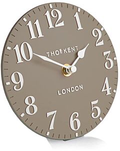 Thomas Kent - Mulberry Silver Cloud Mantel Clock